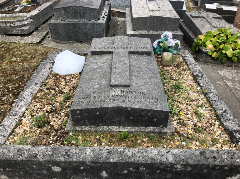 Edith Wharton tombstone