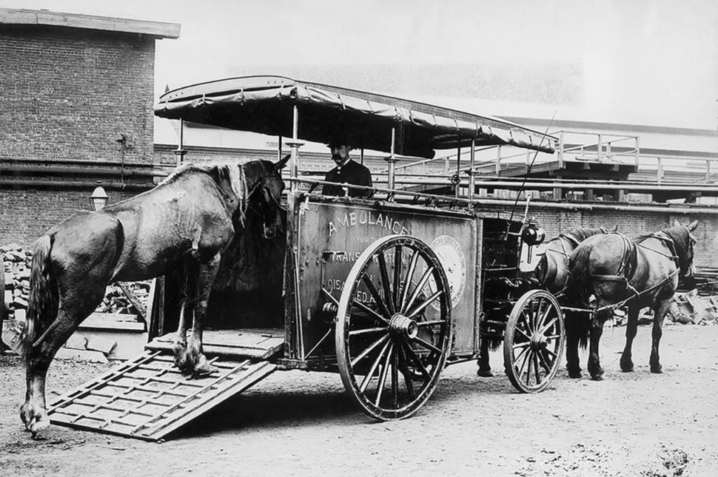 Henry Bergh Ambulance for Sick and Injured Horses