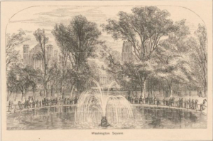 Washington Square Park 1800s NYPL